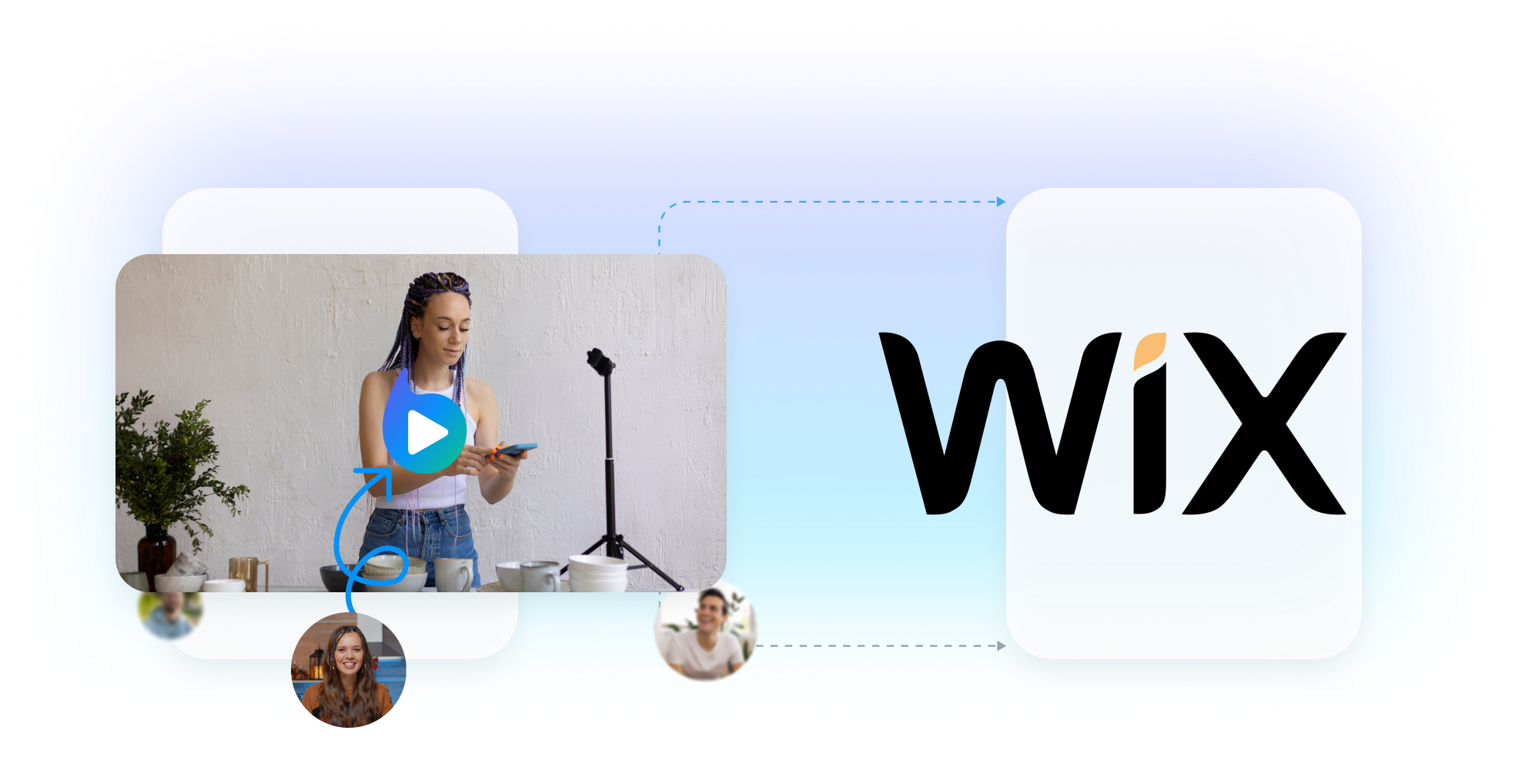 Integrar Braiv Player com Wix