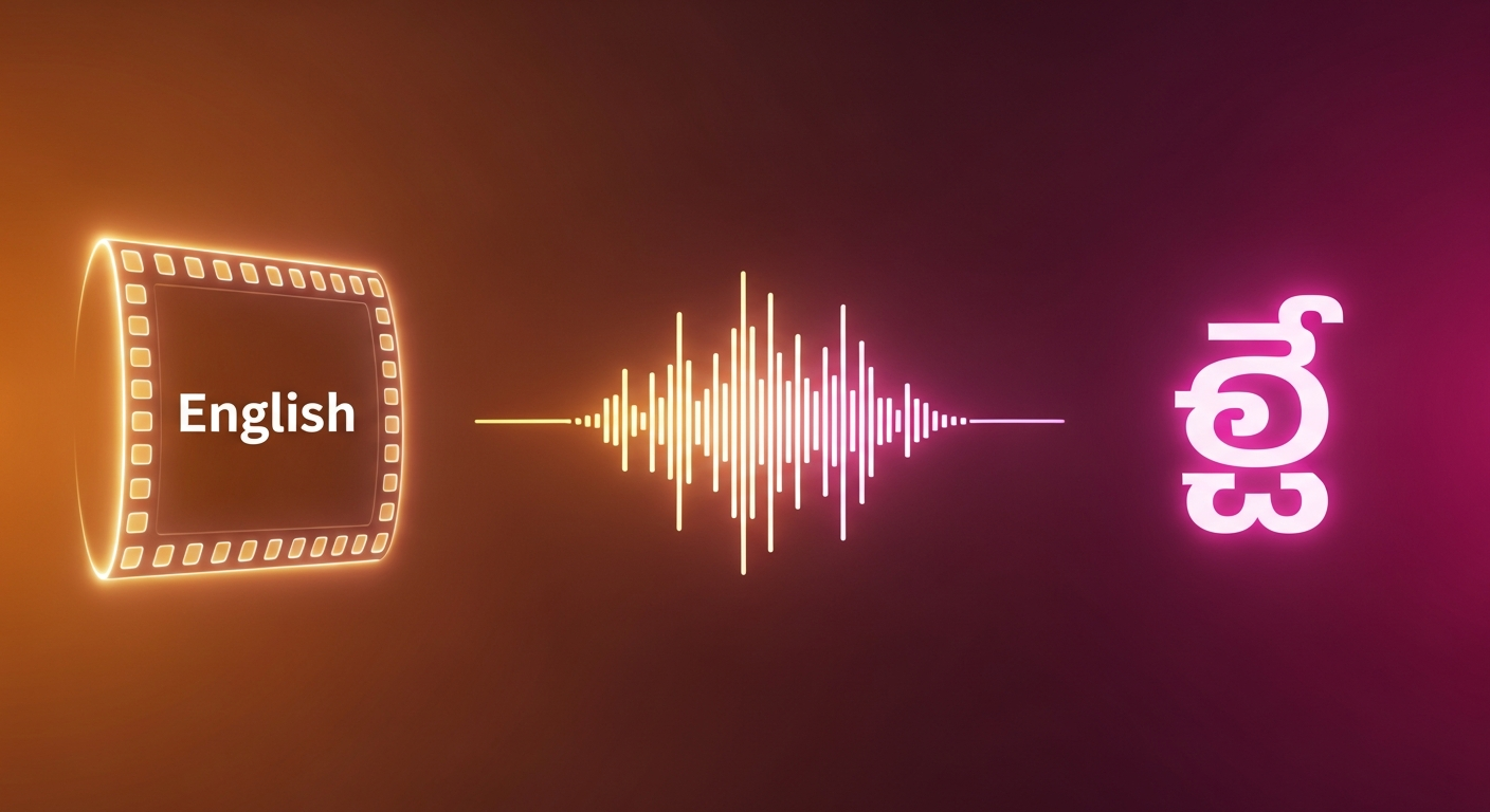 Doblar un Video en Inglés al Telugu Gratis: Guía IA 2026 para Creadores