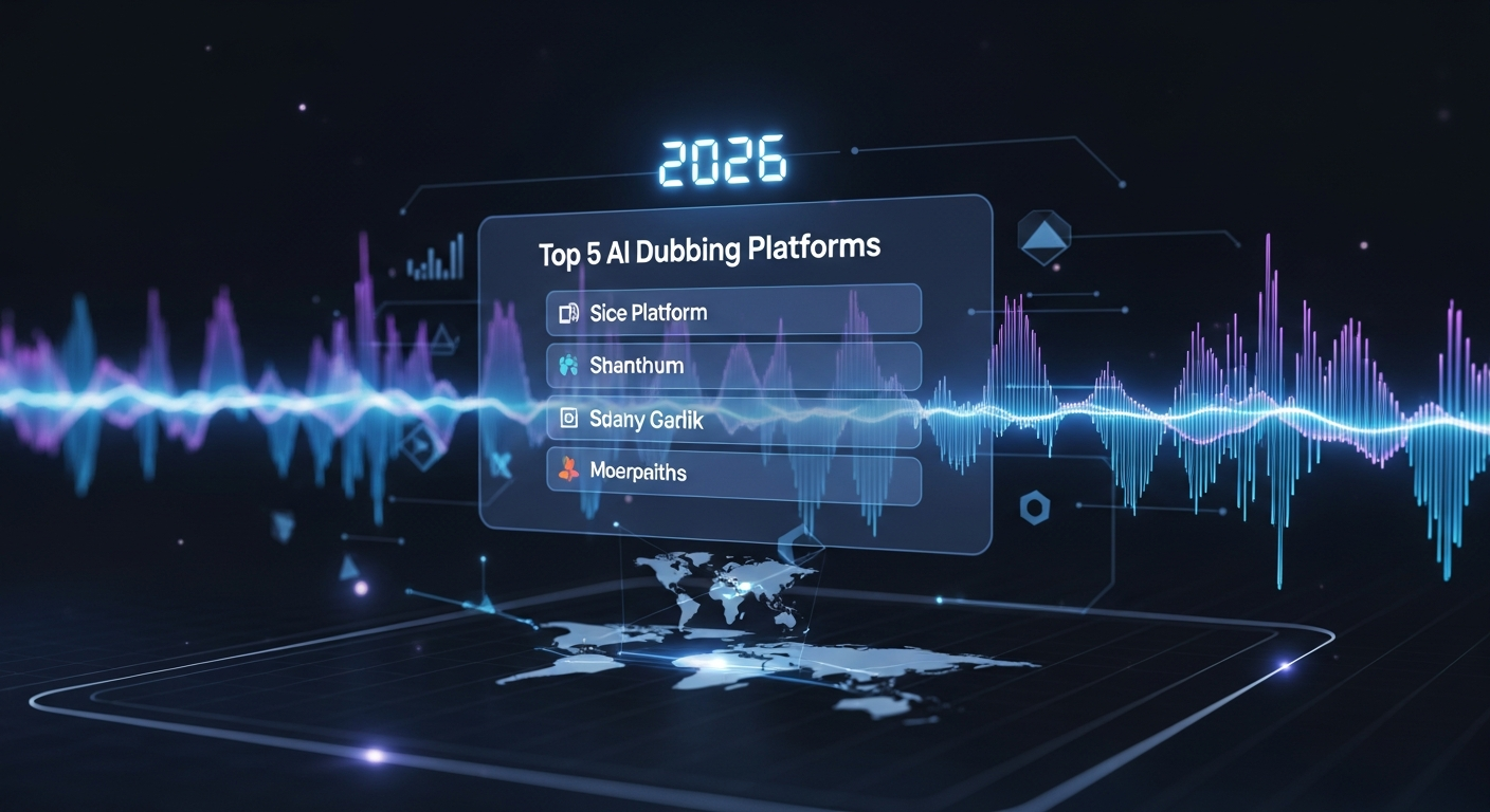 Top 5 AI Dubbing Platforms (2026)