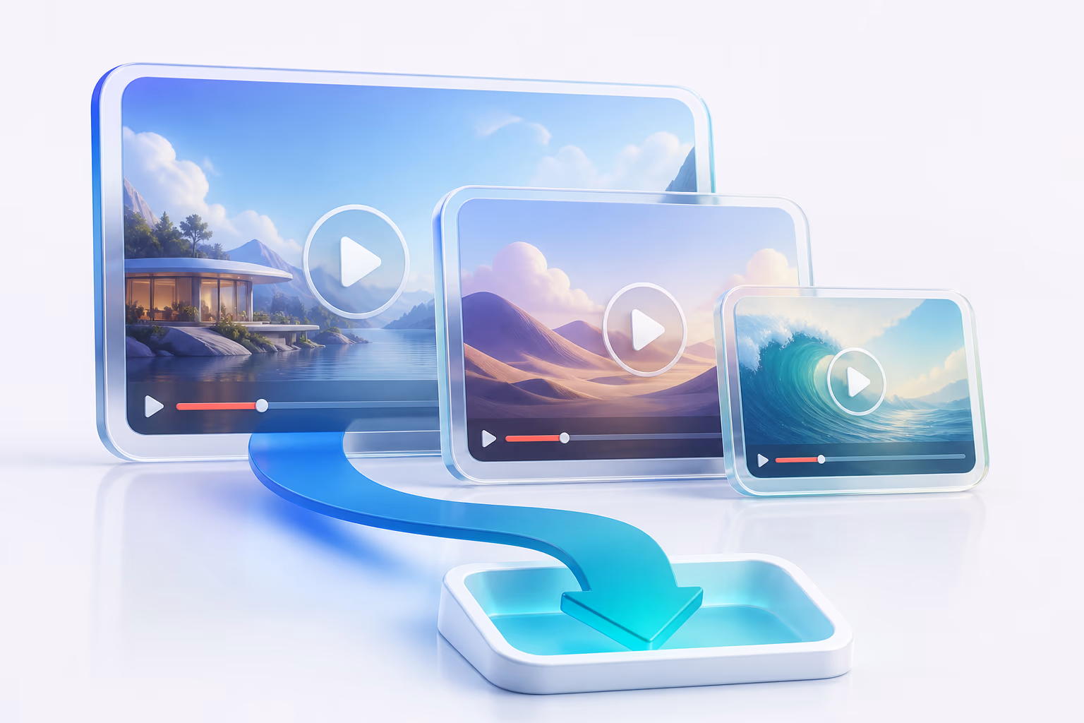 複数の解像度でウォーターマークなしでダウンロードされるYouTubeサムネイル