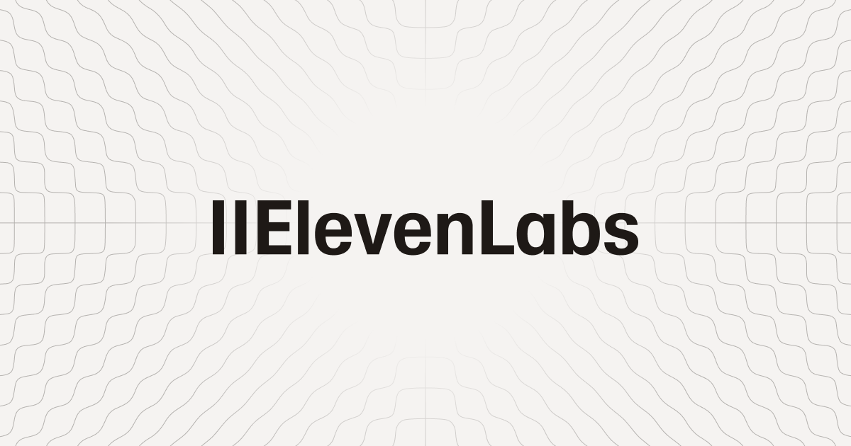 ElevenLabs — Clonagem de voz